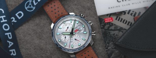 <b>萧邦最新 Mille Miglia 计时码表</b>