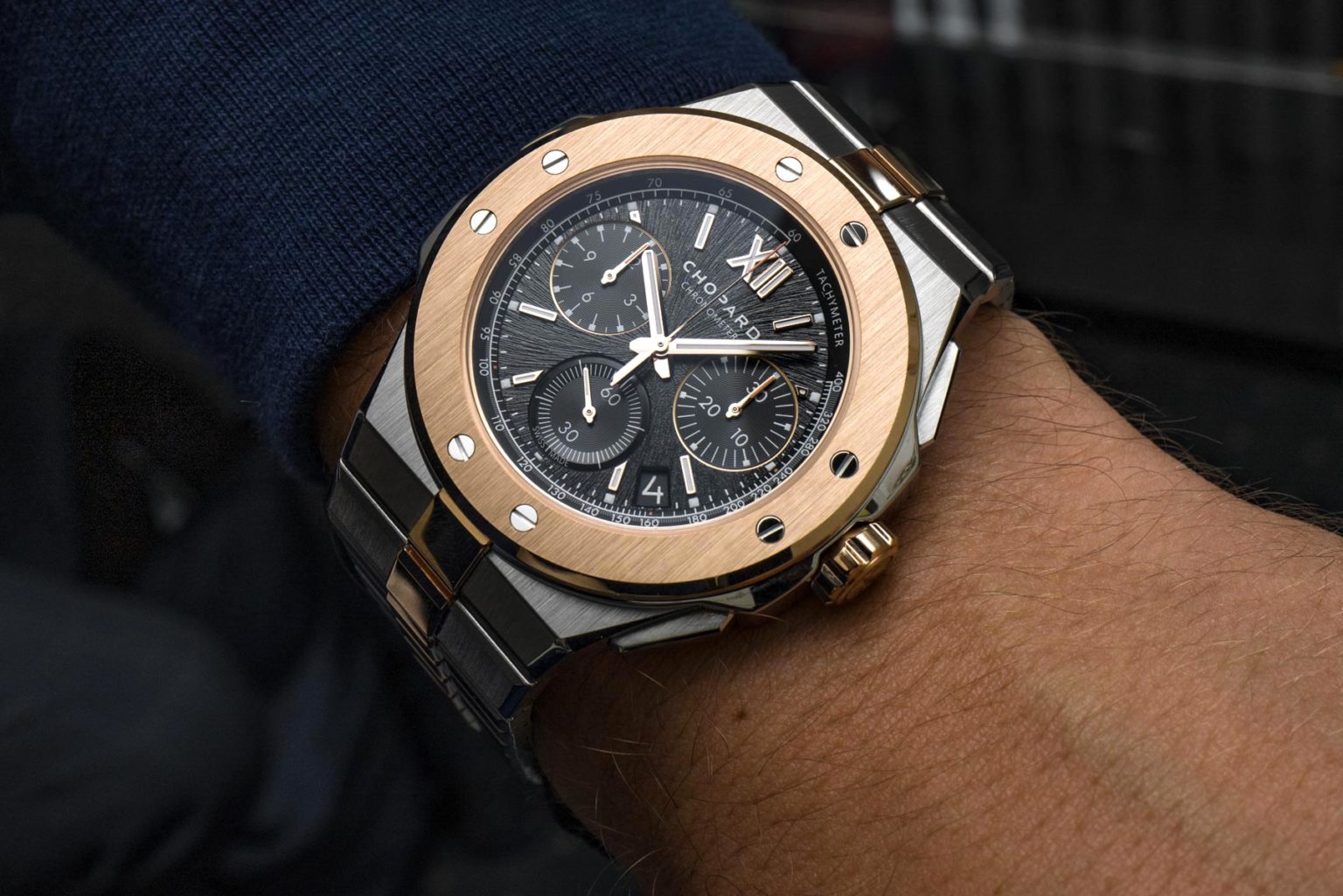 <b>Chopard Alpine Eagle XL Chrono 奢华精钢运动腕表</b>